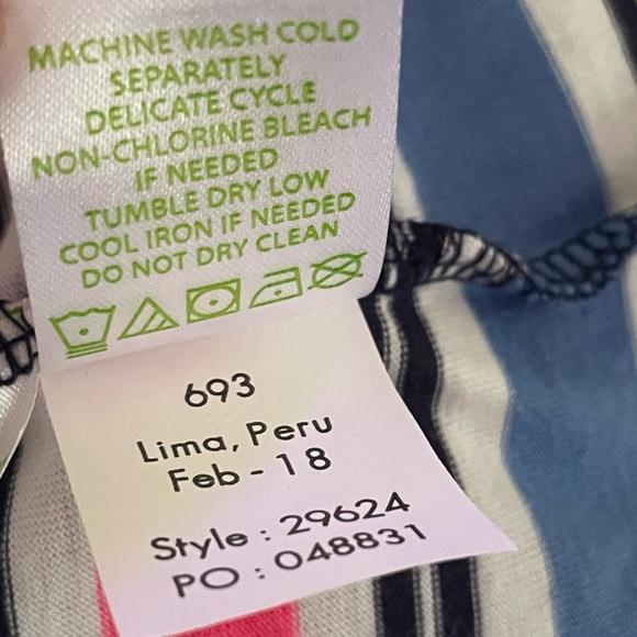 Lilly Pulitzer Women’s Small Nautical Striped Dress - Picture 8 of 9